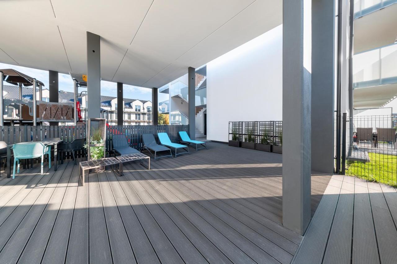 Blue Mare Posesja Kapitanska 70M Beach, Parking, Rowery Grzybowo  Exterior photo